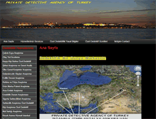 Tablet Screenshot of dedektifburolari.com